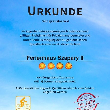 Ferienhaus Szapary II Eisenberg an der Pinka Luaran gambar